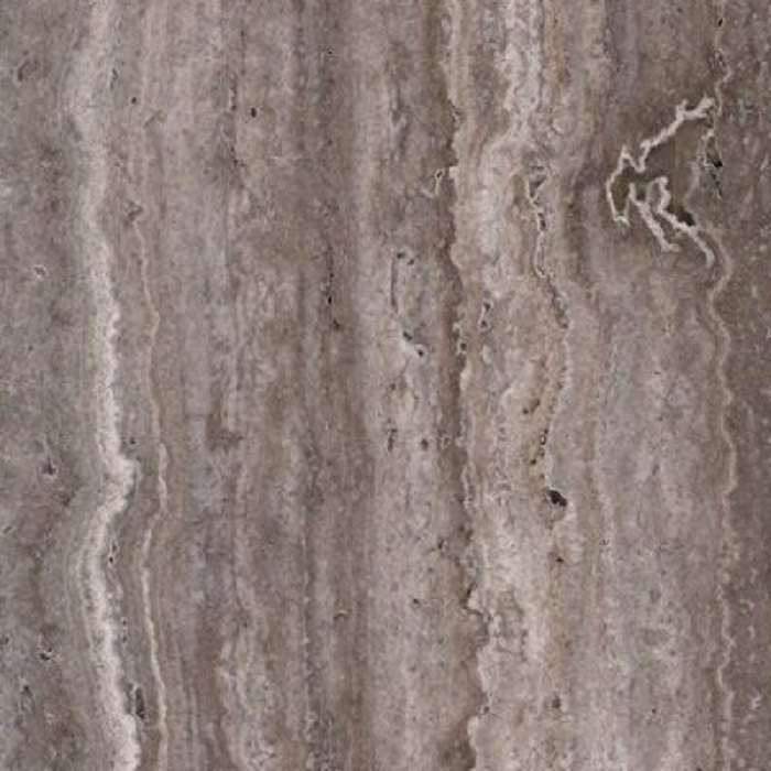 Керамогранит Casalgrande Padana Marmoker Travertino Titanium, цвет коричневый, поверхность матовая глазурованная, квадрат, 590x590