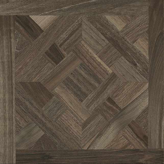 Декоративные элементы Casa Dolce Casa Wooden Tile Decor Walnut 741896, цвет коричневый, поверхность глазурованная, квадрат, 800x800