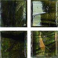 Мозаика JNJ Mosaic Ice Jade IC50, цвет зелёный, поверхность глянцевая, квадрат, 150x150
