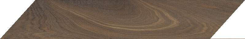 Керамогранит Impronta Allure Noce Brun Versailles Nat AR16L55, цвет коричневый, поверхность матовая, шеврон, 100x550