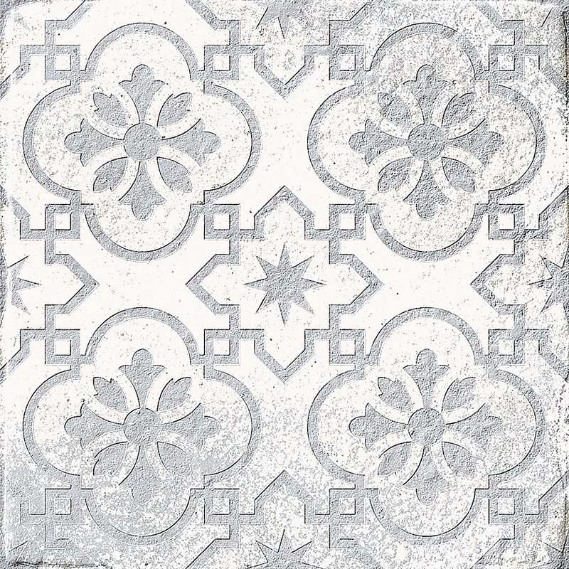Декоративные элементы Elios Materic Antique Light Soggetto A 0972011, цвет белый, поверхность матовая, квадрат, 200x200