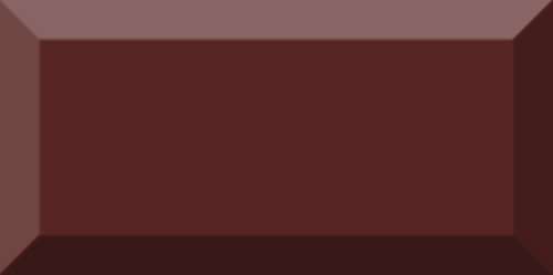 Керамическая плитка Vives Mugat Cereza, цвет бордовый, поверхность глянцевая, кабанчик, 100x200