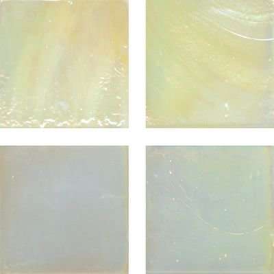 Мозаика Irida Fleur 15.R132(2), цвет бежевый, поверхность глянцевая, квадрат, 237x237