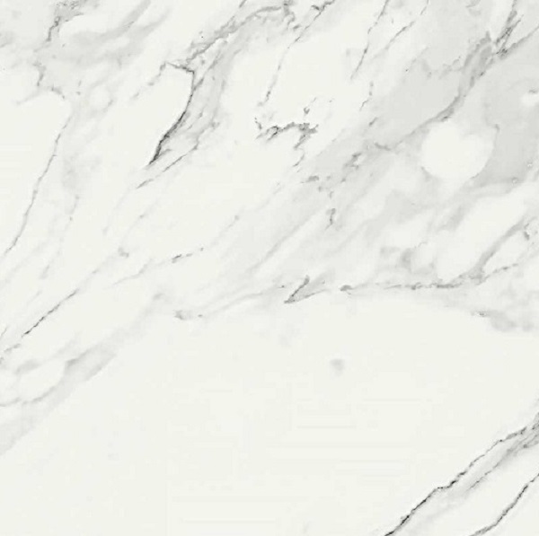 Керамогранит Marazzi Italy Marbleplay Venato Lux Rett. M4LS, цвет белый серый, поверхность полированная, квадрат, 580x580