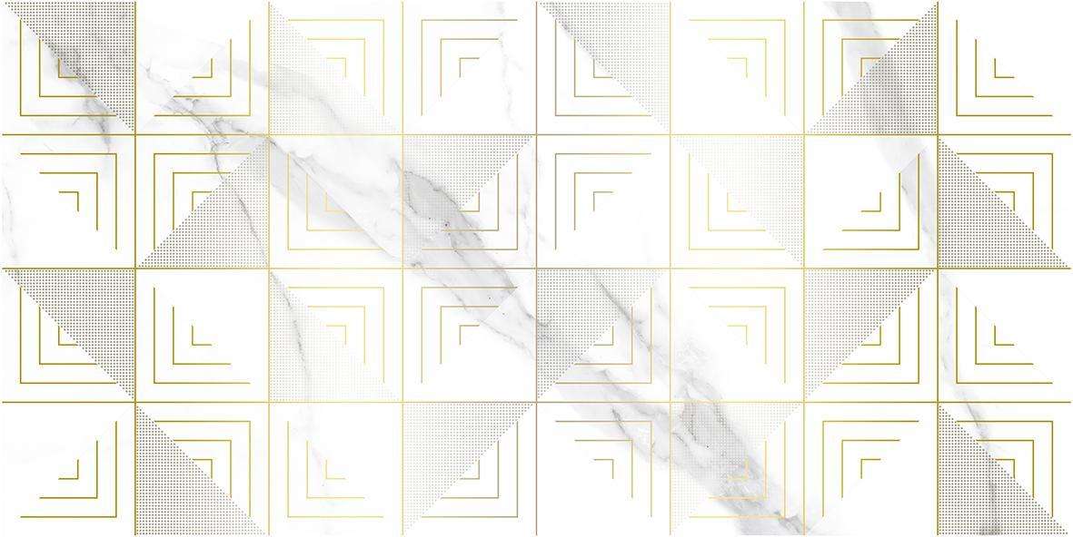Декоративные элементы Laparet Blondi Декор белый, цвет белый, поверхность глянцевая, прямоугольник, 250x500