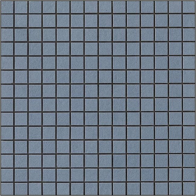 Мозаика Impronta Nuances Cielo Mosaico B NU103MB, цвет синий, поверхность матовая, квадрат, 300x300