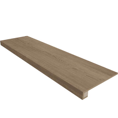 Ступени Estima Classic Wood Rusty Beige CW03 Неполированный 33x120 39899, цвет бежевый, поверхность матовая, прямоугольник, 330x1200