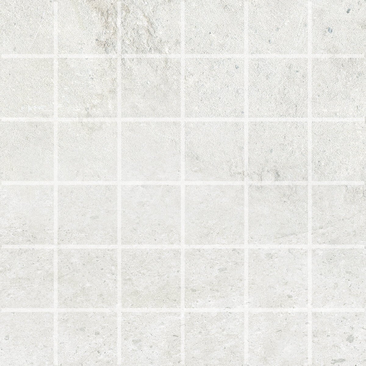 Мозаика Alfalux Kompakt Bianco Mos/36 7329495, цвет белый, поверхность структурированная, квадрат, 300x300