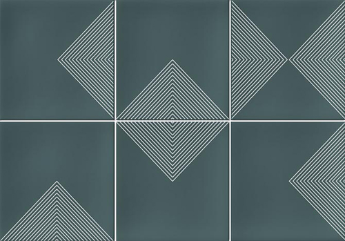Керамическая плитка Vives Hanami Meguro Turquesa VIV-HAN-049, цвет бирюзовый, поверхность глянцевая, прямоугольник, 230x335