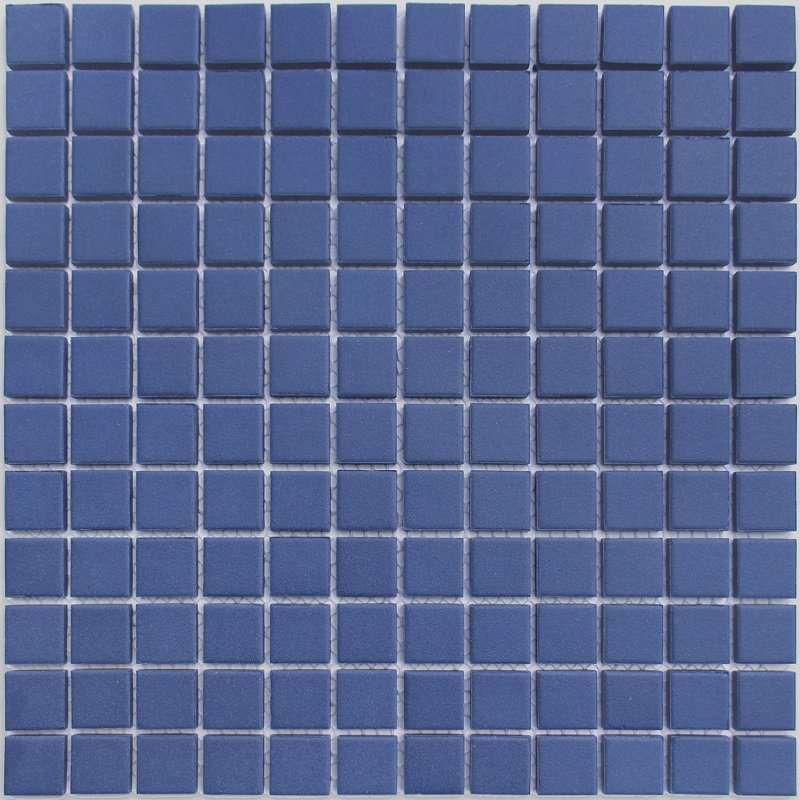 Мозаика Caramelle Mosaic L Universo Abisso Scuro 23x23, цвет синий, поверхность матовая, квадрат, 300x300