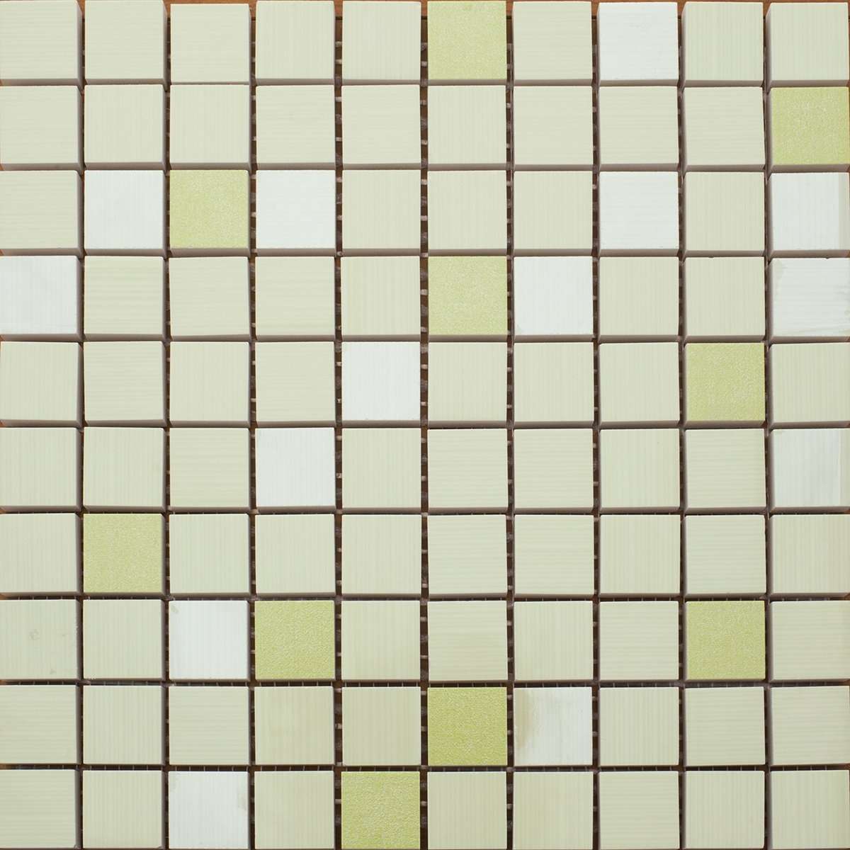 Мозаика Essere Allegria Mosaico Menta, цвет зелёный, поверхность глянцевая, квадрат, 250x250