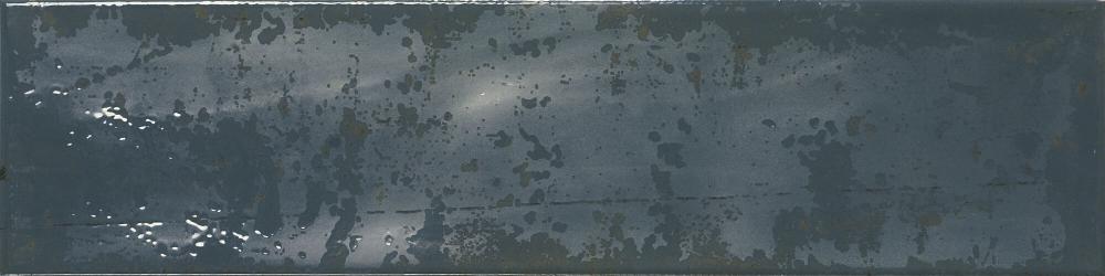 Керамическая плитка APE Spark Blue, цвет синий, поверхность глянцевая, прямоугольник, 100x400