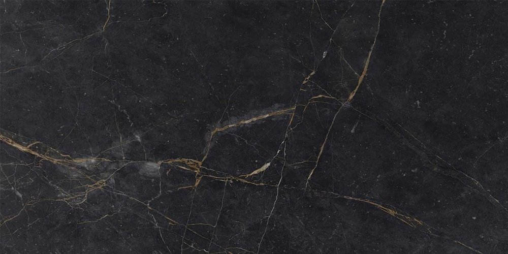 Керамогранит Colli Byron Marquinia, цвет чёрный, поверхность матовая, прямоугольник, 300x600