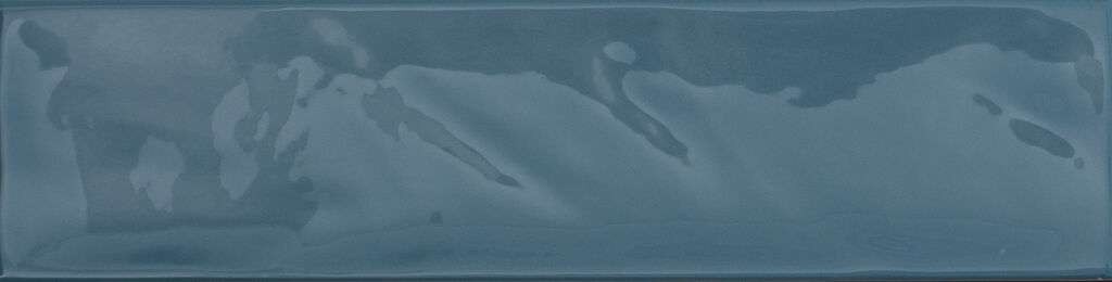 Керамическая плитка Cifre Kane Marine, цвет синий, поверхность глянцевая, под кирпич, 75x300