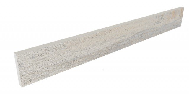 Бордюры Estima Spanish Wood White SP00 Неполированный 7x60 32141, цвет серый, поверхность матовая, прямоугольник, 70x600