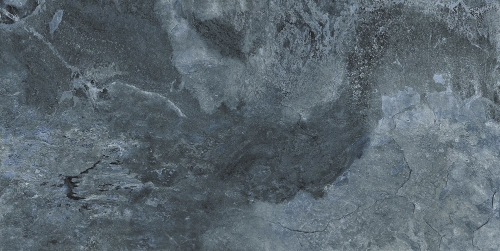 Керамогранит Pamesa Slate Way Ocean Rect., цвет синий, поверхность полированная, прямоугольник, 600x1200