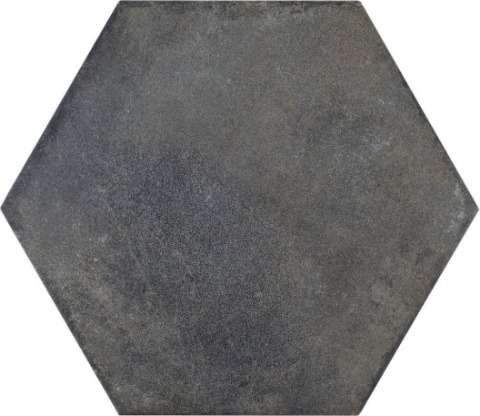 Керамогранит Made+39 Hextie Anthracite ET00400, цвет серый, поверхность матовая, прямоугольник, 345x400