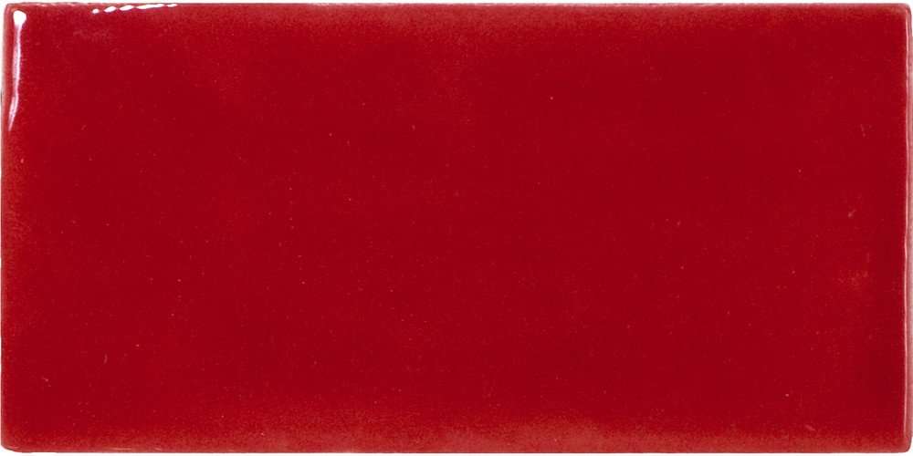 Керамическая плитка Equipe Masia Rosso 21330, цвет красный, поверхность глянцевая, кабанчик, 75x150