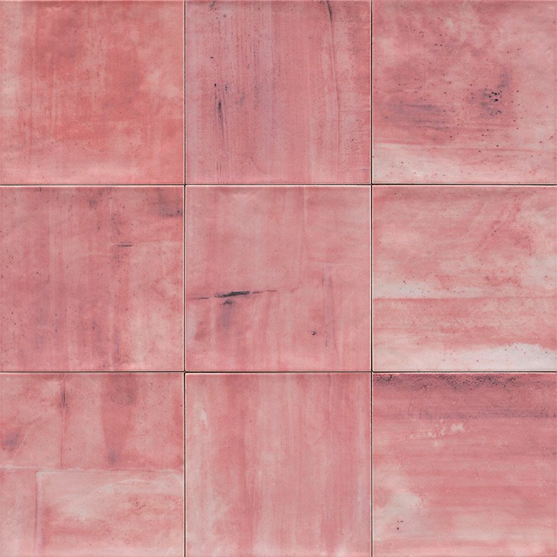 Керамическая плитка Mainzu Verona Rosa, цвет розовый, поверхность сатинированная, квадрат, 200x200