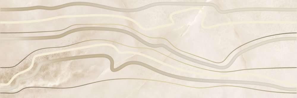 Декоративные элементы Cersanit Ivory Бежевый линии A15921, цвет бежевый, поверхность глянцевая, прямоугольник, 250x750