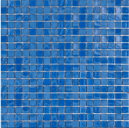 Мозаика Art & Natura Classic Laura 3, цвет синий, поверхность глянцевая, квадрат, 295x295