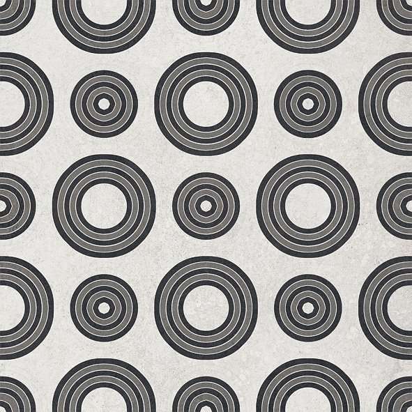Керамогранит La Fabbrica Space Plomb Dot Nat 106087, цвет серый, поверхность матовая, квадрат, 200x200