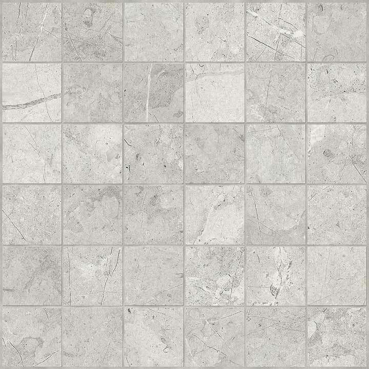 Мозаика Novabell Mosaico London Grey Silk. IMP 115N, цвет серый, поверхность матовая, квадрат, 300x300