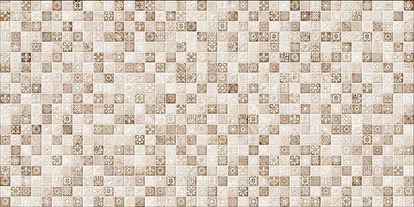Керамическая плитка Декоративные элементы Cube Ceramica Samarkand Decor 2, цвет коричневый, поверхность матовая, прямоугольник, 250x500