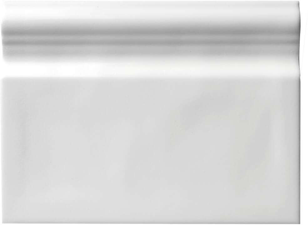 Бордюры Adex Levante Rodapie Aire Glossy ADLE5050, цвет белый, поверхность глянцевая, , 150x200