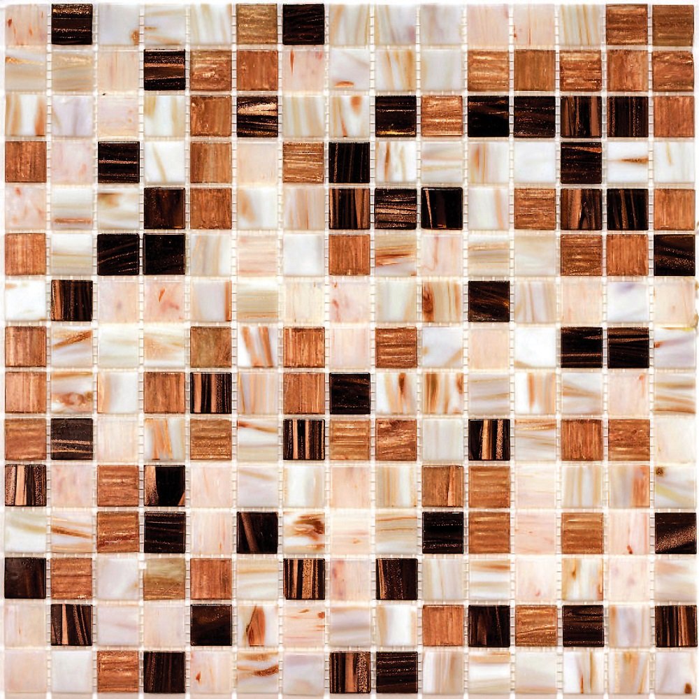 Мозаика Bonaparte Bonaparte STEP-1, цвет коричневый, поверхность матовая, квадрат, 327x327