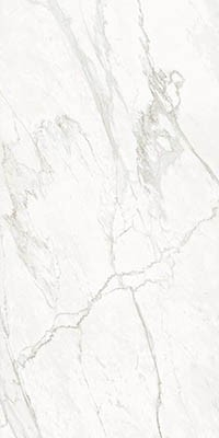 Широкоформатный керамогранит TAU Grassi White Bookmatch A Polished, цвет белый серый, поверхность полированная, прямоугольник, 1600x3200
