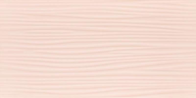 Керамическая плитка Paradyz Synergy Coral Sciana A Struktura, цвет розовый, поверхность структурированная, прямоугольник, 300x600