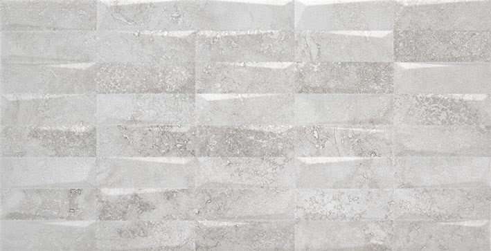 Декоративные элементы Rocersa Chrono Rel Grey, цвет серый, поверхность полированная, квадрат, 316x608