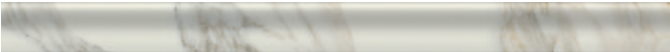 Бордюры Italon Charme Deluxe Arabescato London 600090000847, цвет белый, поверхность глянцевая, прямоугольник, 30x400