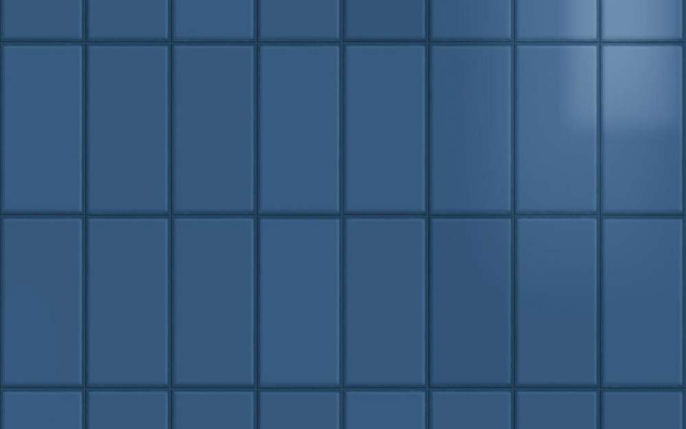 Керамическая плитка Iris Lol Blue 512014, цвет синий, поверхность глянцевая, прямоугольник, 100x200