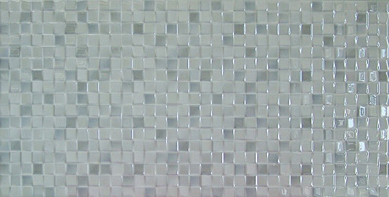 Мозаика Superceramica Trend Blanco, цвет серый, поверхность глянцевая, прямоугольник, 250x500