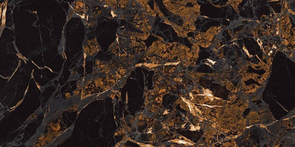 Керамогранит Itaca Fontana Gold, цвет коричневый, поверхность полированная, прямоугольник, 600x1200