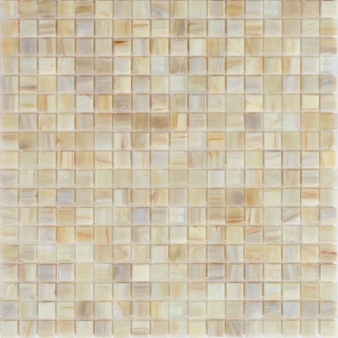 Мозаика Alma Mosaic Misty MN388, цвет бежевый, поверхность глянцевая, квадрат, 295x295