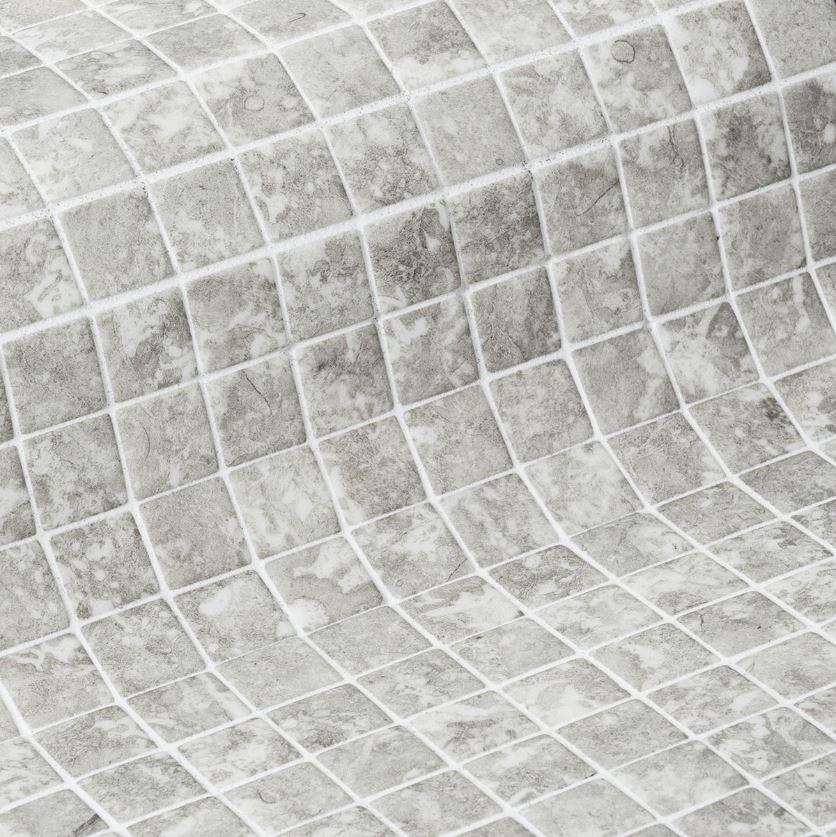 Мозаика Ezarri Zen Ash, цвет серый, поверхность матовая, прямоугольник, 313x495
