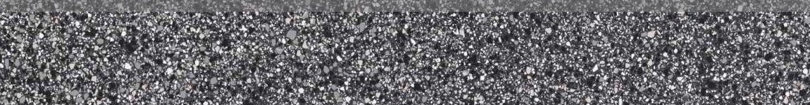 Бордюры FMG Rialto Graphite Battiscopa Naturale P67423, цвет чёрно-белый, поверхность матовая, прямоугольник, 70x600
