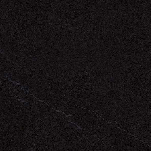 Керамогранит Vives Seine-R Basalto Antideslizante, цвет чёрный, поверхность матовая, квадрат, 593x593