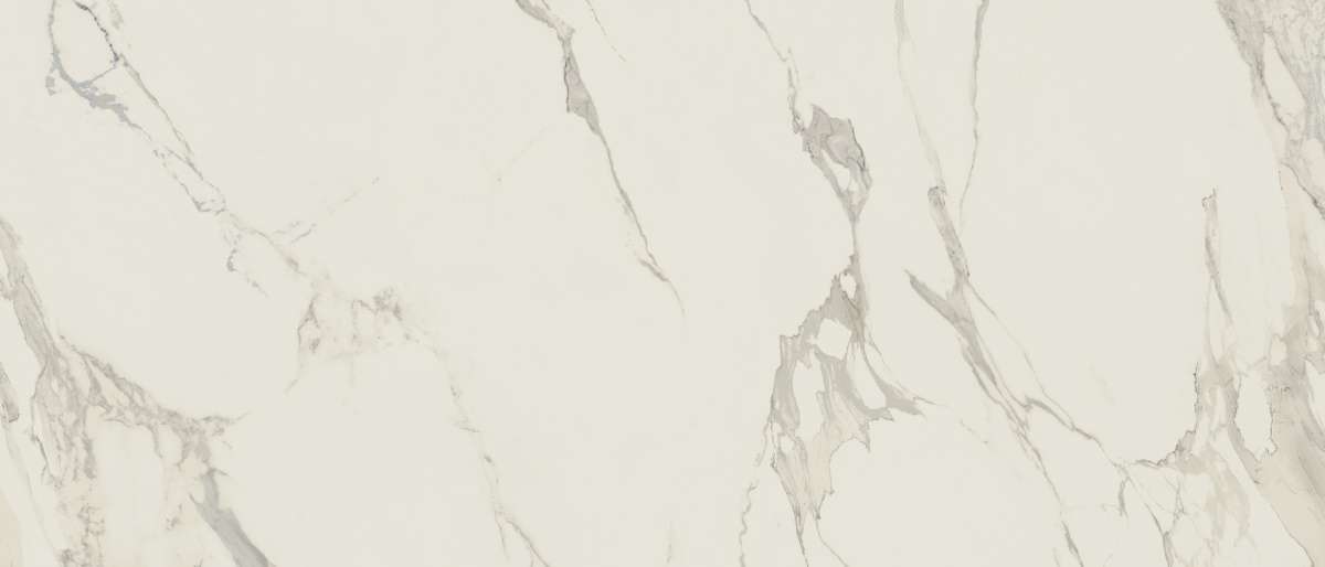 Широкоформатный керамогранит Caesar Anima Calacatta Oro Lucidato AEGD, цвет белый, поверхность полированная, прямоугольник, 1200x2780