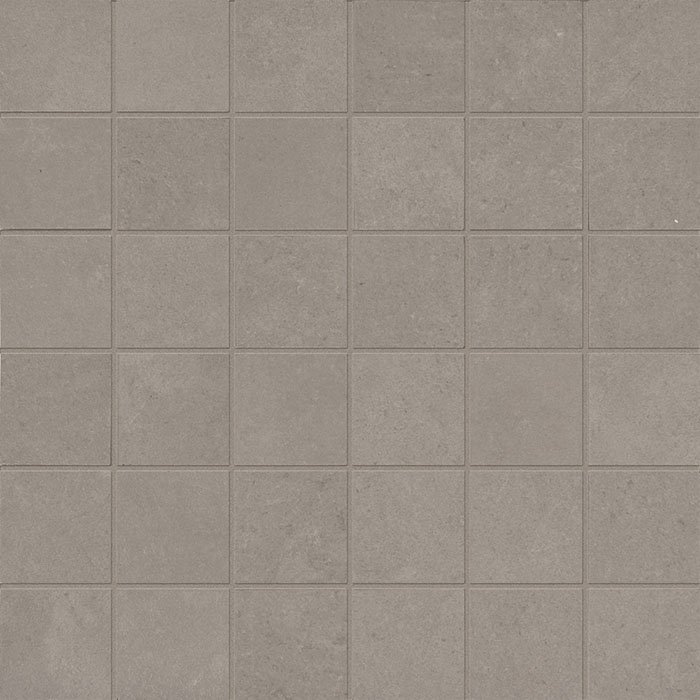 Мозаика ABK Docks Nosaico Quadretti Grey DKR09151, цвет серый, поверхность матовая, квадрат, 300x300