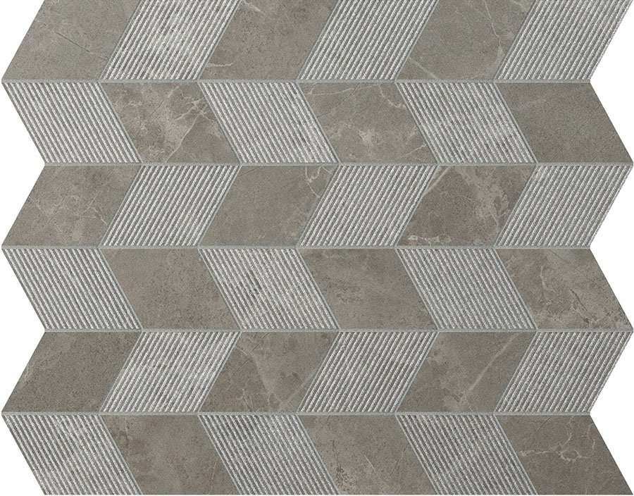 Мозаика Panaria Trilogy Mos Frecc. Sandy Grey Soft PGZTYE3, цвет серый, поверхность матовая, прямоугольник, 300x330