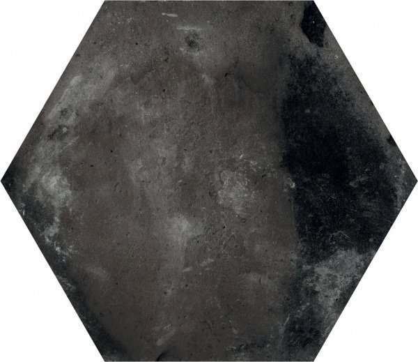 Керамогранит Wow Hexa Cottage Graphite 114705, цвет серый, поверхность матовая, шестиугольник, 140x160