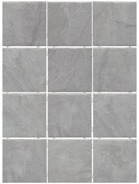 Керамическая плитка Kerama Marazzi Дегре серый 9,8х9,8 1299H, цвет серый, поверхность матовая, прямоугольник, 298x398