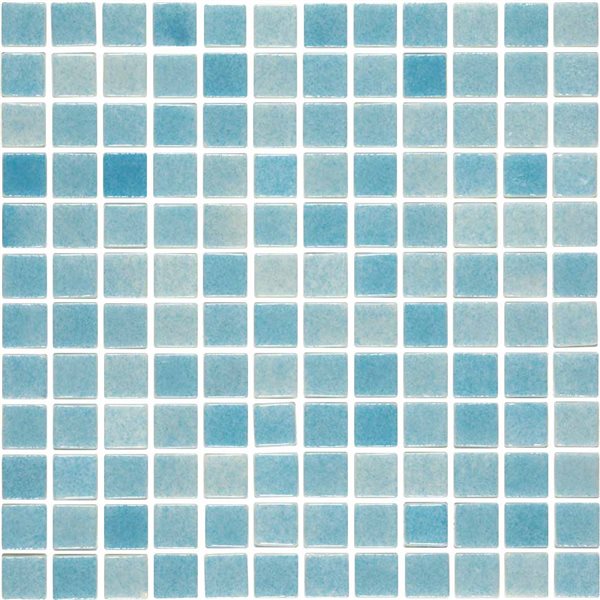 Мозаика Mosavit Brumas Anti Azul Turquesa BR-2003-A, цвет голубой, поверхность матовая, квадрат, 316x316