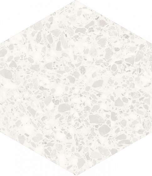 Керамогранит DNA Terrazzo White 123380, цвет белый, поверхность матовая, прямоугольник, 320x368