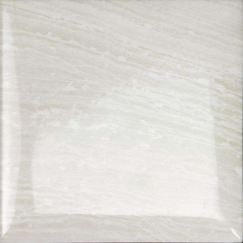 Керамическая плитка Monopole Petra Silver Brillo, цвет серый, поверхность глянцевая, квадрат, 150x150