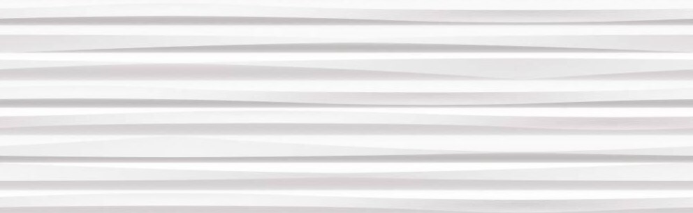 Керамическая плитка Grespania White&Co Line Blanco, цвет белый, поверхность матовая, прямоугольник, 315x1000